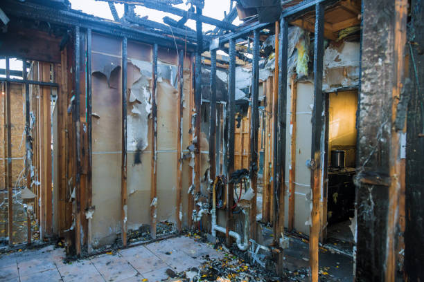 Professional Emergency Fire Cleanup technician working in Frisco, TX